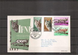 Ifni - Loups ( FDC De 1957 à Voir) - Ifni