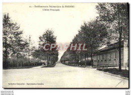 CPA Etablissements Penitentiaire De Fresnes L&#39allee Principale - Fresnes