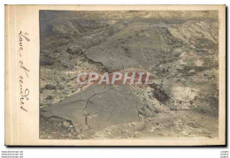 Photo Coll�e Support Format Carte Postale Volcan Lave Et Cendres - Disasters