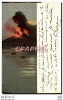 CPA Volcan Napoli L&#39eruzione Del Vesuvio Aprile 1906 - Disasters