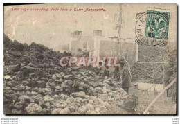 CPA Volcan Una Casa Circondata Dalla Lava A Torre Annunziata - Rampen