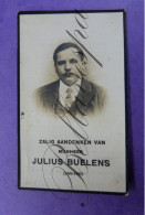 Julius BUELENS 1886-1925 Echt Theresia BUYENS Vilvoorde - Décès