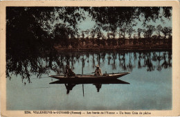 CPA Villeneuve-la-Guyard Un Beau Coin De Peche (1184167) - Villeneuve-la-Guyard