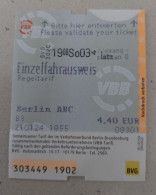 Germany Berlin Metro Ticket 2024 - Europe