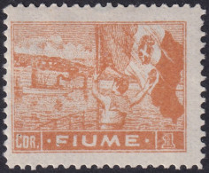 Fiume 1919 Sc 39 Sa C44 MH* Whitish Paper - Fiume