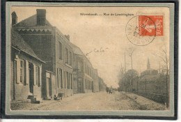 CPA - WORMHOUDT (WORMHOUT) (59) - Aspect Du Café De La Rue De Leedringhem En 1910 - Wormhout