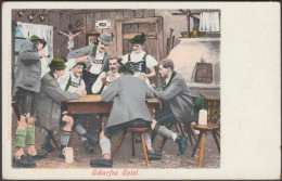 Scharfes Spiel, C.1900-05 - Purger & Co AK - Playing Cards