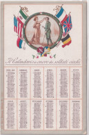 Calendarietto - Comitato Per Ls Reducazione E L'assistenza Dei Soldati Cichi - Anno 1919 - Formato Piccolo : 1901-20