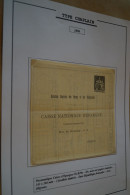 Caisse National D'épargne,superbe Type Chapelain 1890,Pneumatique,RARE,sans République Française ,pour Collection - Pneumatic Post