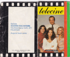 Calendarietto - Salone - Marino Salvatore - Palermo - Telecine - Charlie's Angels - Anno - Tamaño Grande : 1941-60
