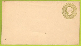 40211 - Australia VICTORIA - Postal History - STATIONERY COVER Laid Paper  1 P - WATERMARK - Covers & Documents