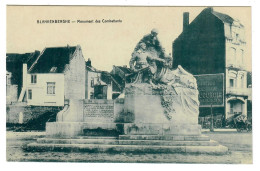 Blankenberge   Blankenberghe     Monument Des Combattants - Blankenberge