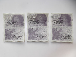 Fiscale Zegels In Euro 2002 Timbres Fiscaux En Euro - Timbres