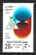 EGYPTE. N°1615 De 1998. Foire Du Caire. - Unused Stamps