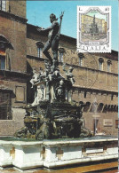 ITALIE - CARTE MAXIMUM - Yvert N° 1199 - FONTAINE De BOLOGNE - Cartoline Maximum