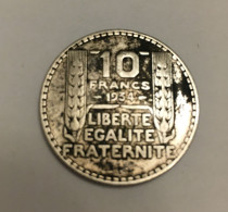 10 F TURIN 1934 - 10 Francs