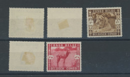 1939. ZOO * 209/213 *. Forte Charnière. Cote 40-€.  Lion Singes Affen Monkeys - Unused Stamps