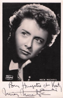 MICK MICHEYL -autographe Sur Carte Postale Semie Moderne Petit Format - Chanteurs & Musiciens