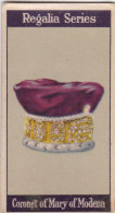 5 Coronet Of Mary Of Modena  - Carreras Cigarette Card - Regalia Series 1925 - Royalty - Player's