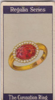 10 The Coronation Ring  - Carreras Cigarette Card - Regalia Series 1925 - Royalty - Player's