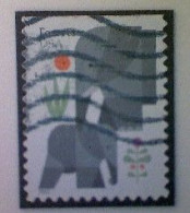 United States, Scott #5714, Used(o) Booklet, 2022, Elephants, (60¢) Forever - Gebruikt