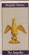 21 The Ampula  - Carreras Cigarette Card - Regalia Series 1925 - Royalty - Player's