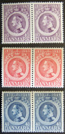 Denmark 1945  Minr.286-88   MNH (** )   ( Lot Ks 1643 ) - Unused Stamps