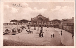 Halle A.S. Bahnhof (Gelaufen 1925) - Halle (Saale)