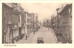 BARTH Ostseebad Langestrasse Belebt Hotel Mahn & Ohlerich Bier Werbung Gelaufen 30.3.1961 - Barth