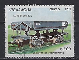 Nicaragua 1983  Railway Wagons (o) Mi.2392 - Nicaragua