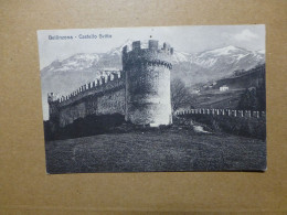 Bellinzona - Castello  1917 / Svitto  Un Saluto Da Bellinzona Edit : Photochro Mo Lugano - Vignola  (9766) - Bellinzone