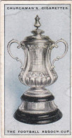 6 The Football Association Cup - Churchman Cigarette Card  - Sporting Trophies 1927 - Churchman