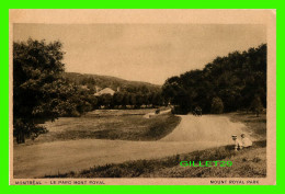 Delcampe - MONTRÉAL, QUÉBEC - LE PARC MONT ROYAL - ANIMÉE DE PERSONNAGES -  PUB. BY THE WEISS IMPORT CO - - Montreal