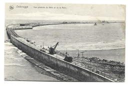 Zeebrugge Vue Générale Du Môle Et De La Rade Htje - Zeebrugge