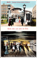 Berlin , Eingang Untergrundbahn Kaiserhof (Ungebraucht) - Mitte