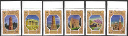 Kyrgyzstan Kirgisien 2005 2006 50 Years Europa Cept Stamps Mi.no. 449-54A MNH ** Postfr. Neuf - Kyrgyzstan