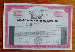 Diamonds ! >>  2x Lazare Kaplan International - Mines