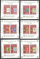 Congo Rep. Kongo Kinshasa 2005 2006 50 Years Europa Cept Stamps Mi.no. Bl. 249-54A (1831-42) MNH** Postfrisch Neuf - Nuevos