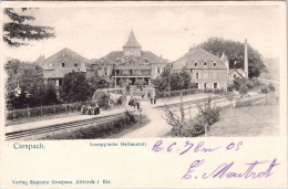 Carsbach , Kneippsche Heilanstalt (Mit Bahn) (Stempel: Carsbach 1905) - Elsass