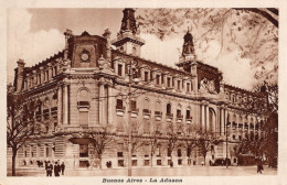 BUENOS AIRES - LA ADUANA - ANIMATA - AUTO D'EPOCA - CARTOLINA FP SPEDITA NEL 1921 - Argentine