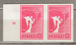 LITHUANIA 1990 Angel MH(*) Mi 460 #LT591 - Lituanie