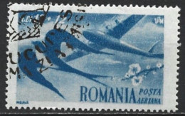 Romania 1948. Scott #CB15 (U) Swallow And Plane  *Complete Issue* - Usado