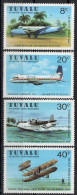 TUVALU Timbres-Poste N°139** à 142** Neufs Sans Charnières TB Cote : 2€50 - Tuvalu