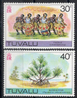 TUVALU Timbres-Poste N°67** & 68** Neufs Sans Charnières TB Cote : 3€00 - Tuvalu