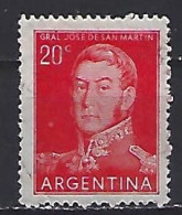 Argentina 1954-59  General San Martin (o) Mi.620 - Usados