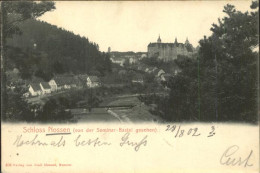 41302274 Nossen Blick Von Seminarbastei Schloss Mulde Nossen - Nossen