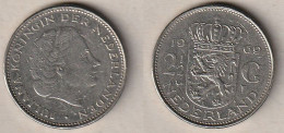 00241) Niederlande, 2.50 Gulden 1969 - 1948-1980 : Juliana