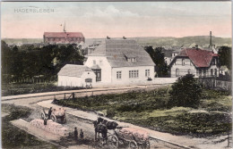 Hadersleben  (Schöner Bahnpost Stempel: Hadersleben-Christiansfeld 1910, Nordschleswig ) - Danemark