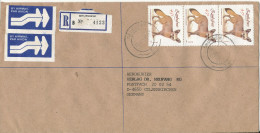 Zimbabwe Registered Cover Sent To Germany Shurugwi 16-1-1991 - Zimbabwe (1980-...)