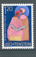 Liechtenstein 1967-71 Saint Anne (Vaduz Castle)   ** MNH - Cristianismo